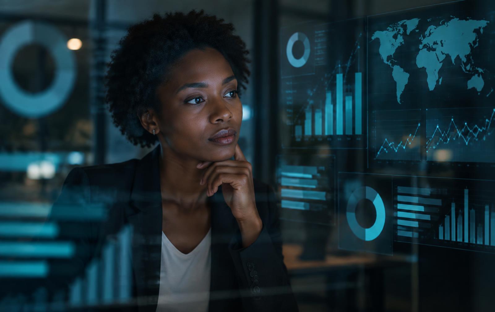 Tableau de bord data et intelligence artificielle pour institutions financières
